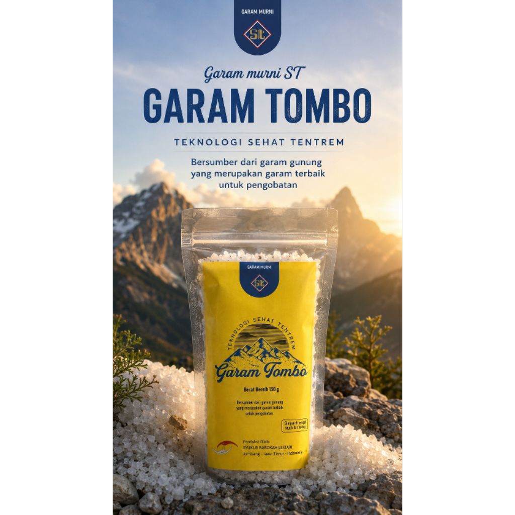 GARAM MURNI ST GARAM TOMBO TEKNOLOGY SEHAT TENTREM