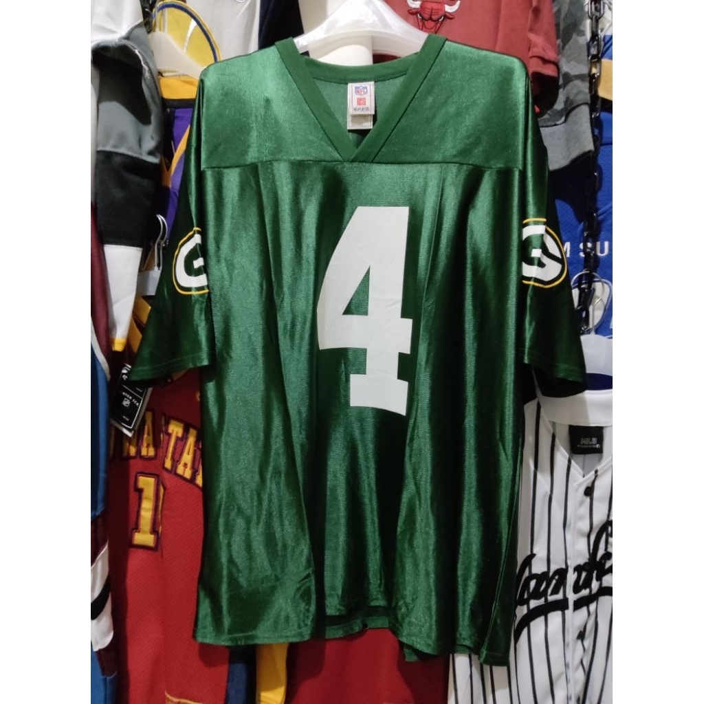 Jersey NFL #4FAVRE G-PACKERS atau VIKING