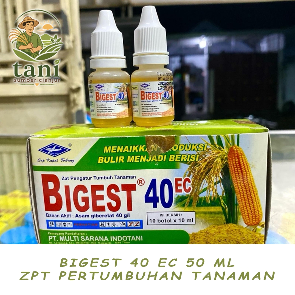 BIGEST 40 EC 50 ML ZPT PERTUMBUHAN TANAMAN