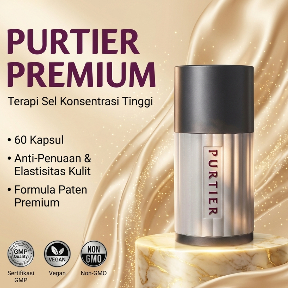 Purtier Placenta Edisi 7 Original 60 Kapsul 100%ORIGINAL  Regenerasi Sel & Anti Penuaan Impor Singap