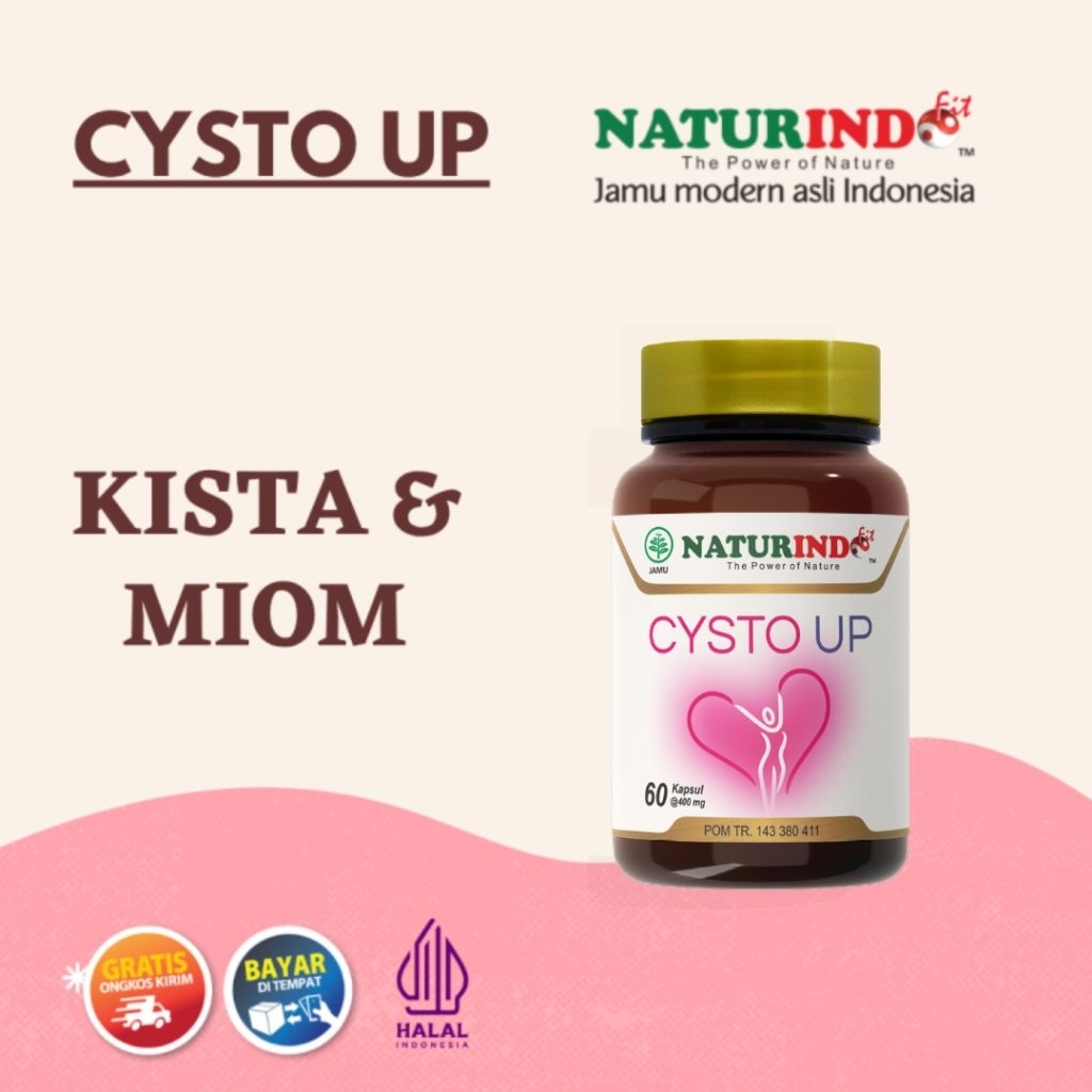 Cysto Up Naturindo Herbal Kista & Miom