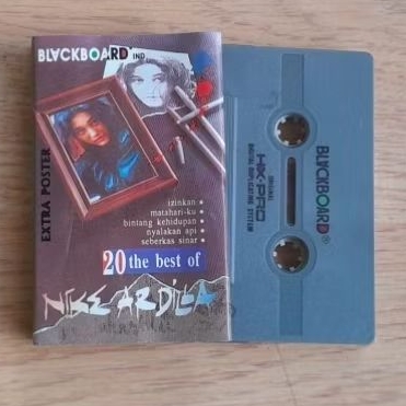 Kaset NIKE ARDILLA - 20 The Best Of, (Blackboard, Mulus)