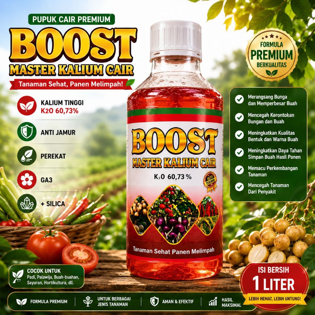 BOOST Master Kalium Cair 1000ml