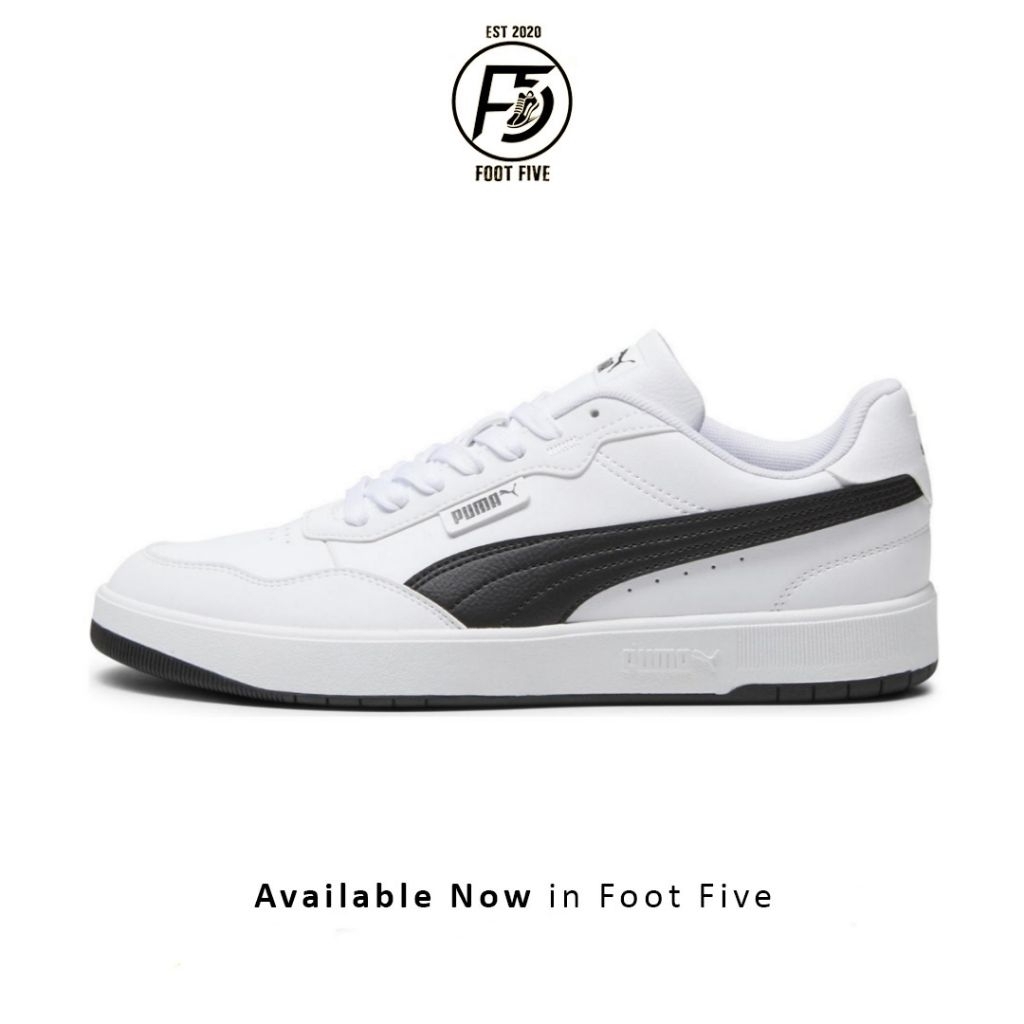 Sepatu Sneakers Pria Puma Court Ultra White Original BNIB