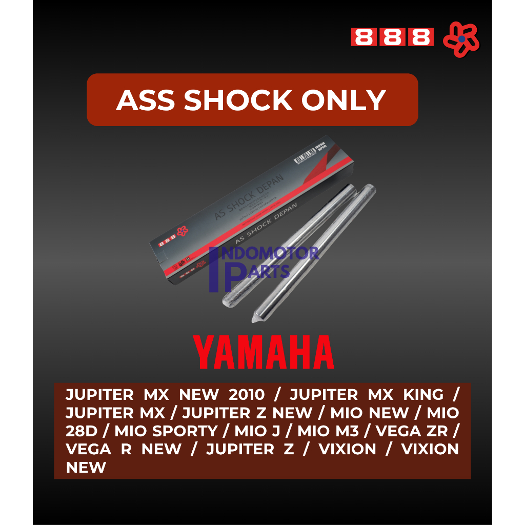 [ORIGINAL 888] ASS SHOCK ONLY / AS SHOCK DEPAN (YAMAHA) JUPITER MX NEW 2010 / JUPITER MX KING / JUPI