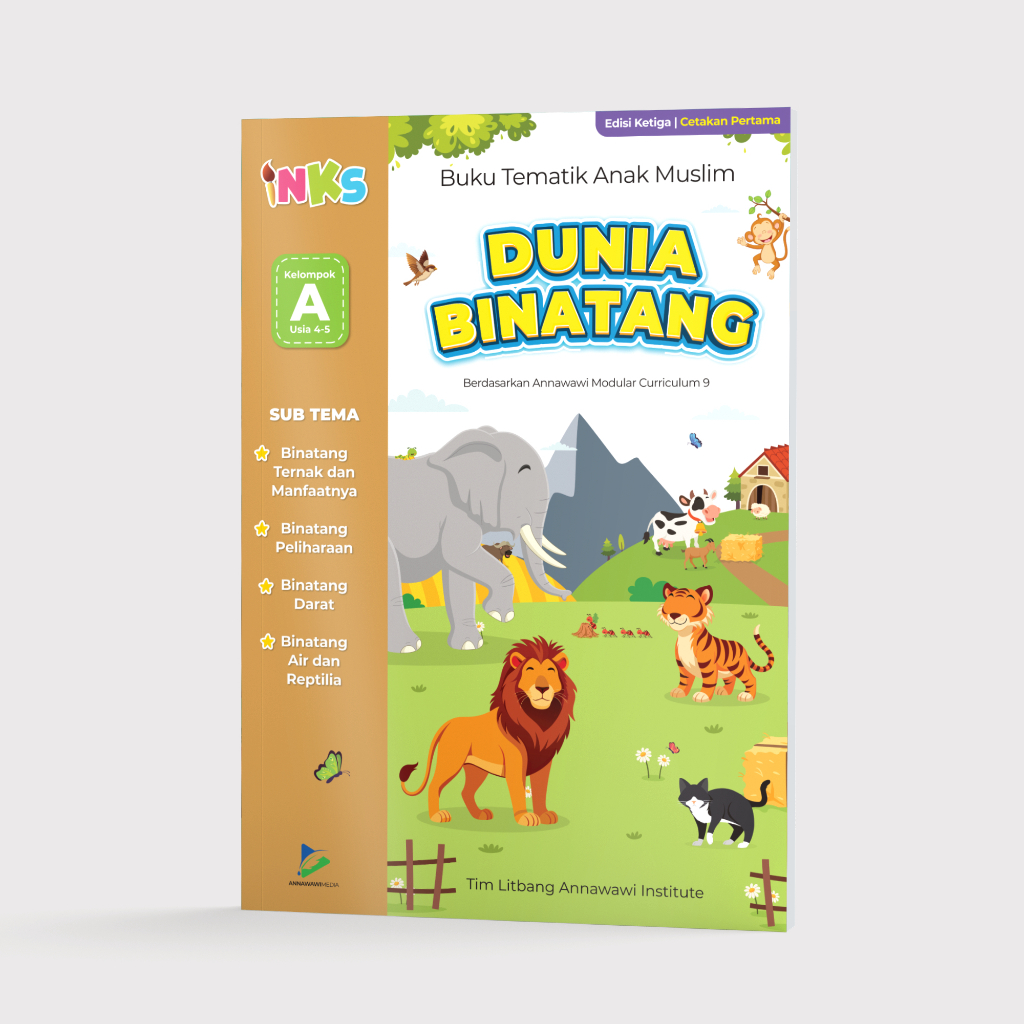 Buku TK/PAUD || Tema Dunia Binatang A dan B