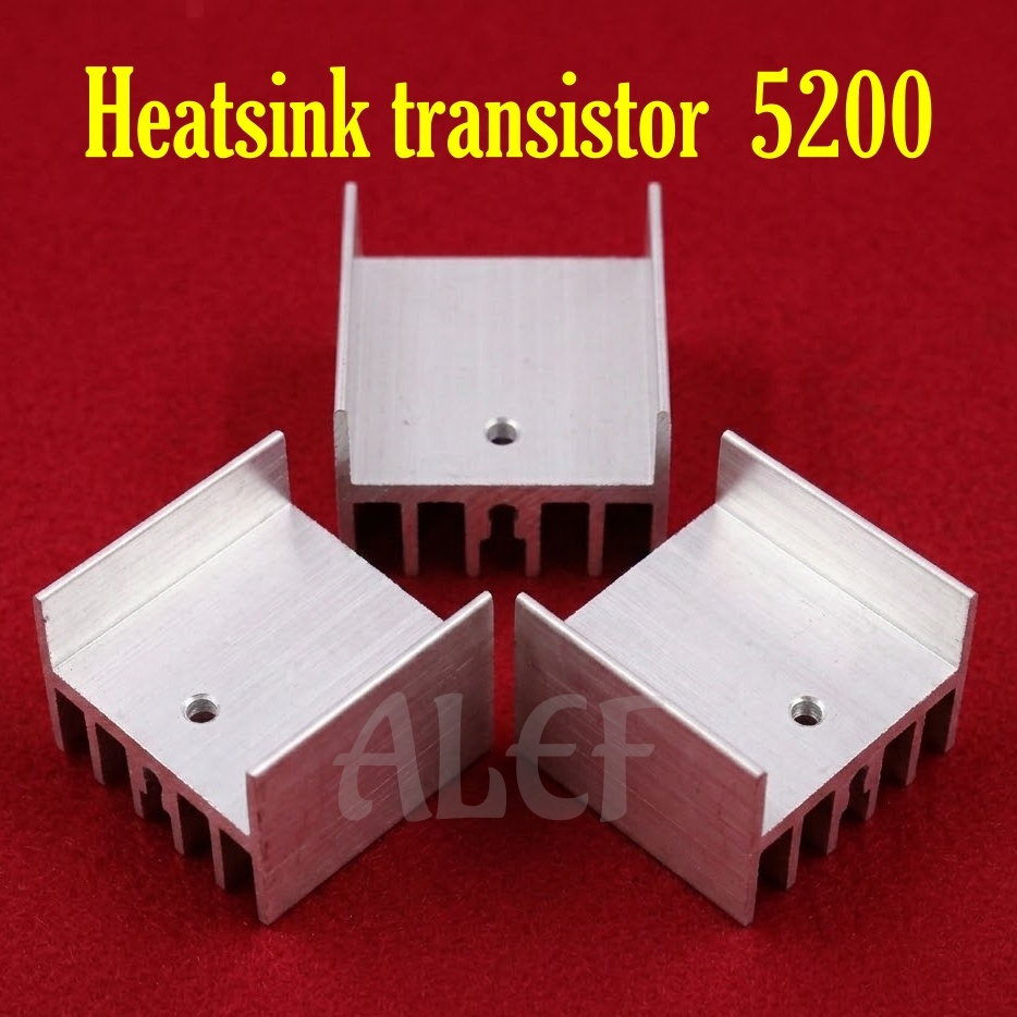 HEATSINK pendingin TRANSISTOR heat sink  24x24mm  6 sirip
