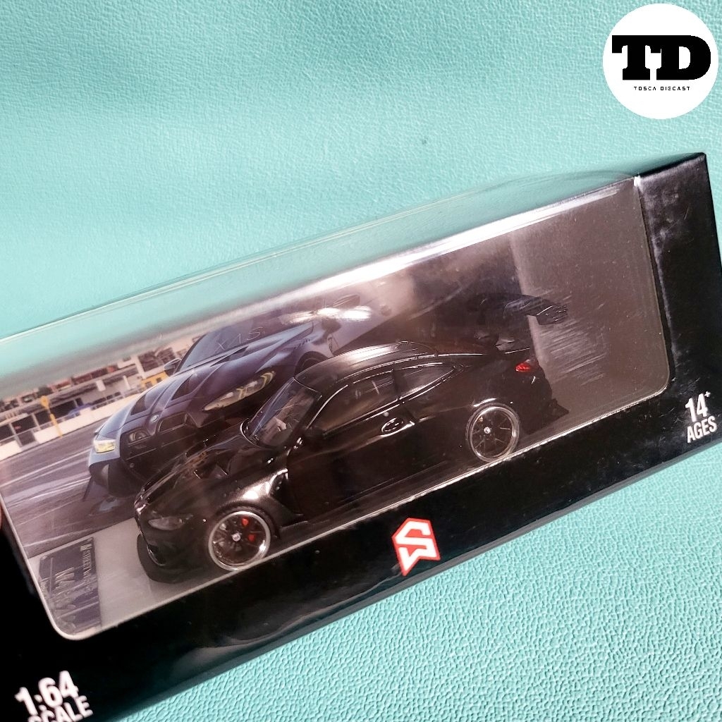 Diecast 1:64 Streat Weapon BMW M4 G82 Flossman Black