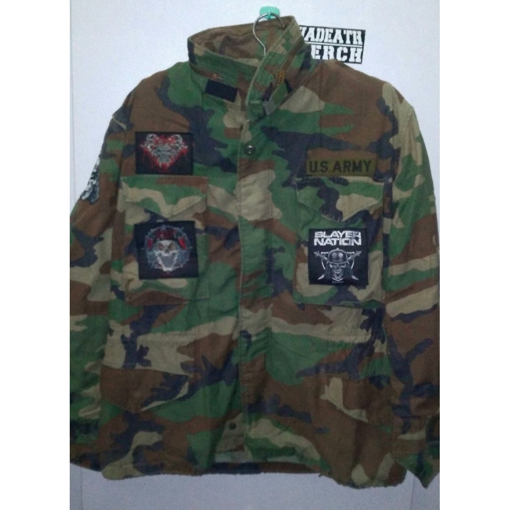 j4ket camo m65 original size M full patch slayer