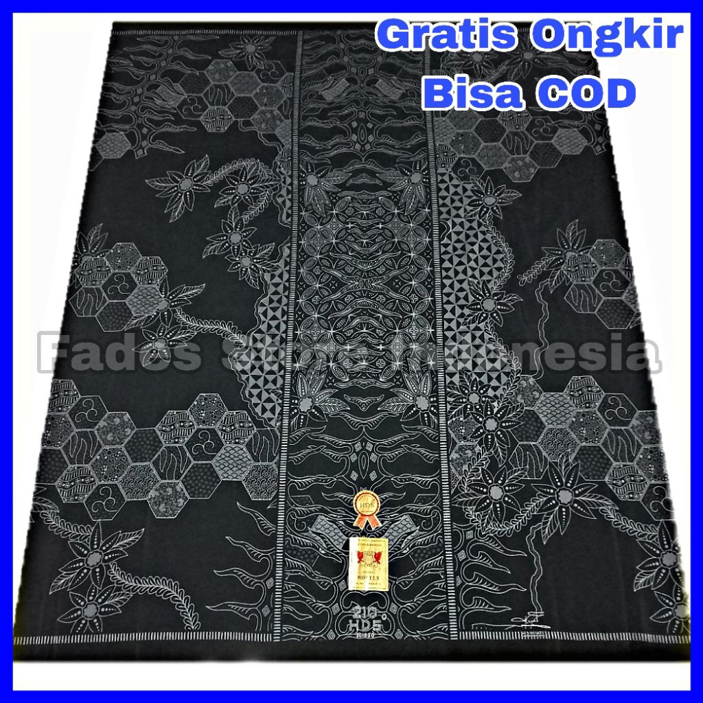 Sarung HDS Samarinda Hitam