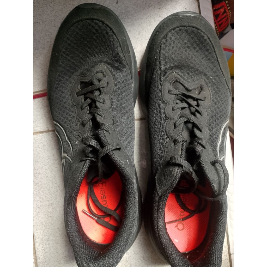 SEPATU ORTUSEIGHT OMEGA ALLBLACK ORIGINAL SECOND