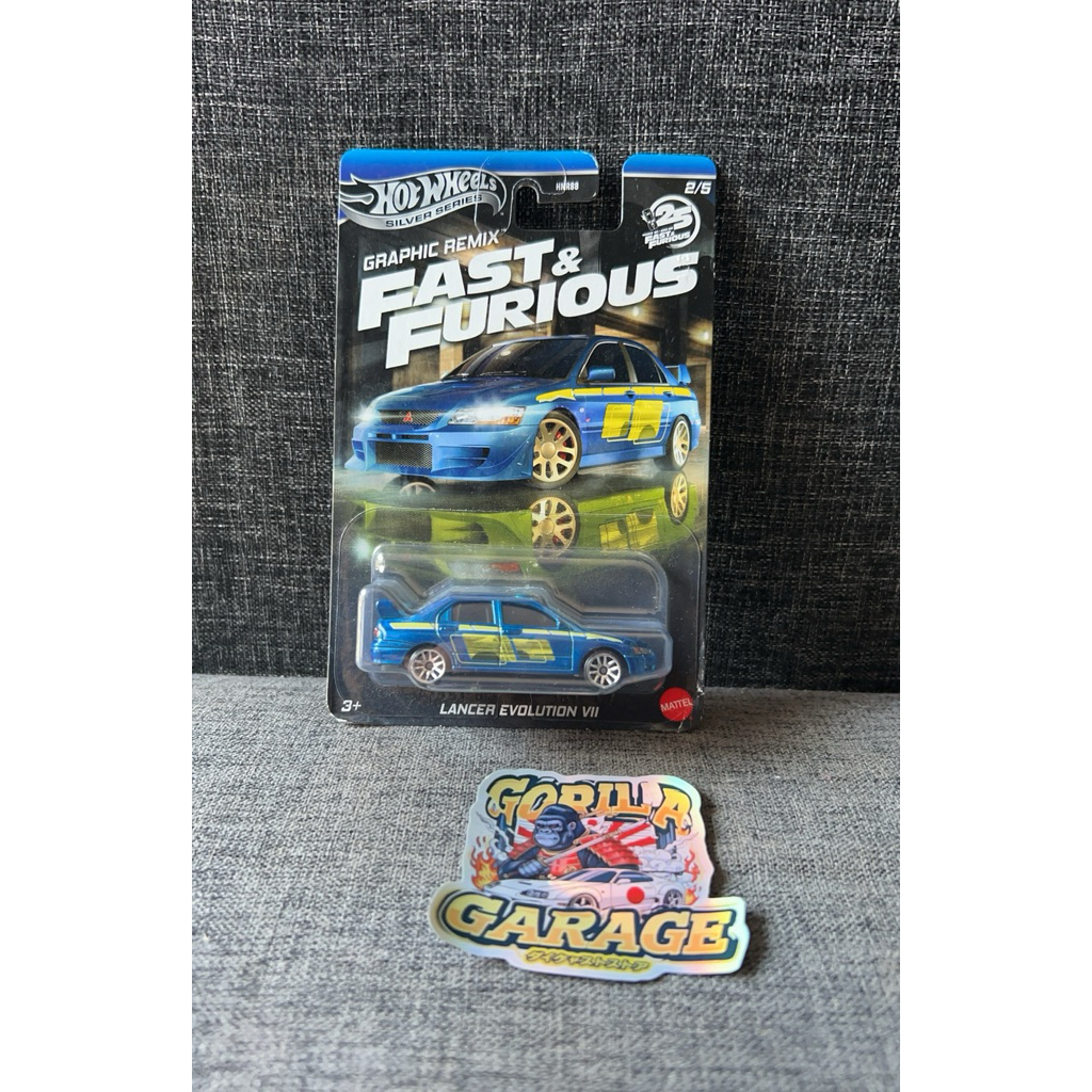 hot wheels lancer evolution VII
