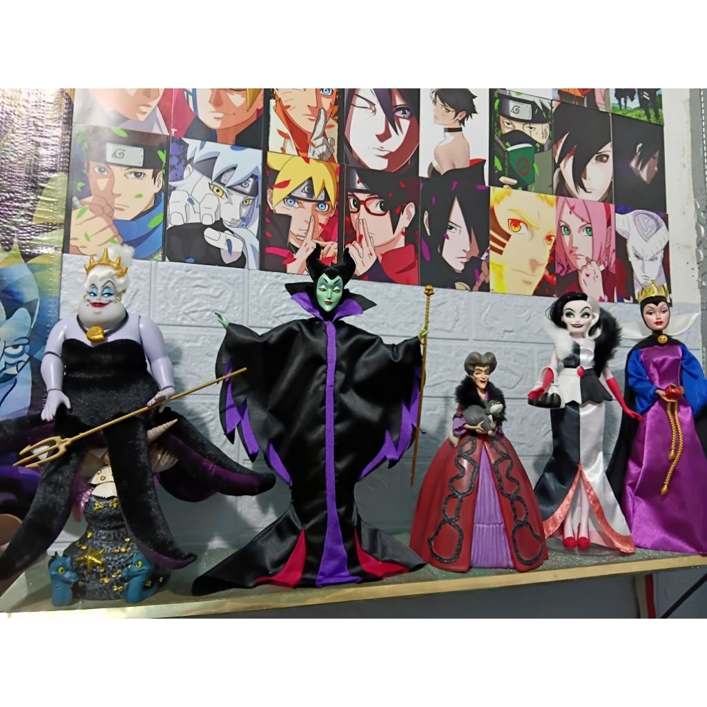 Barbie Disney doll villains mattel disney store hasbro