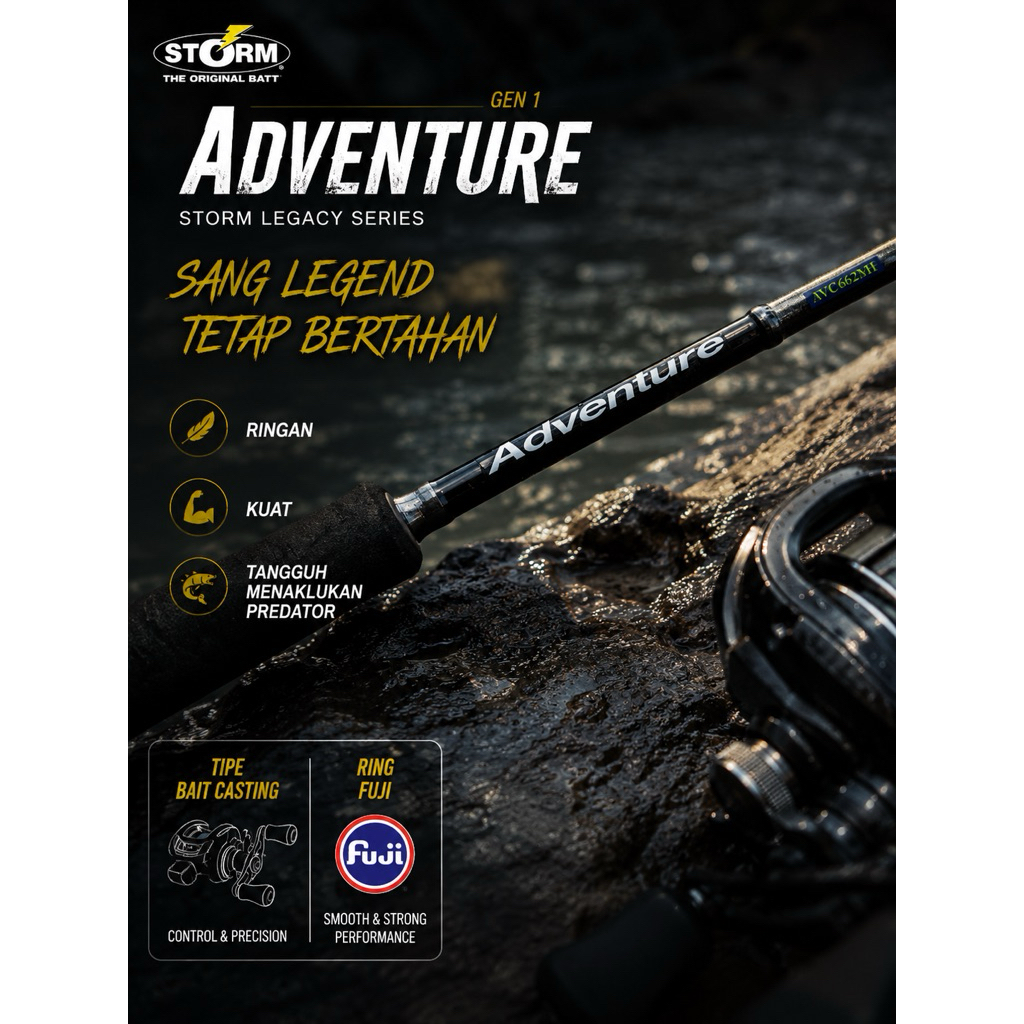 ROD STORM ADVENTURE GEN 1