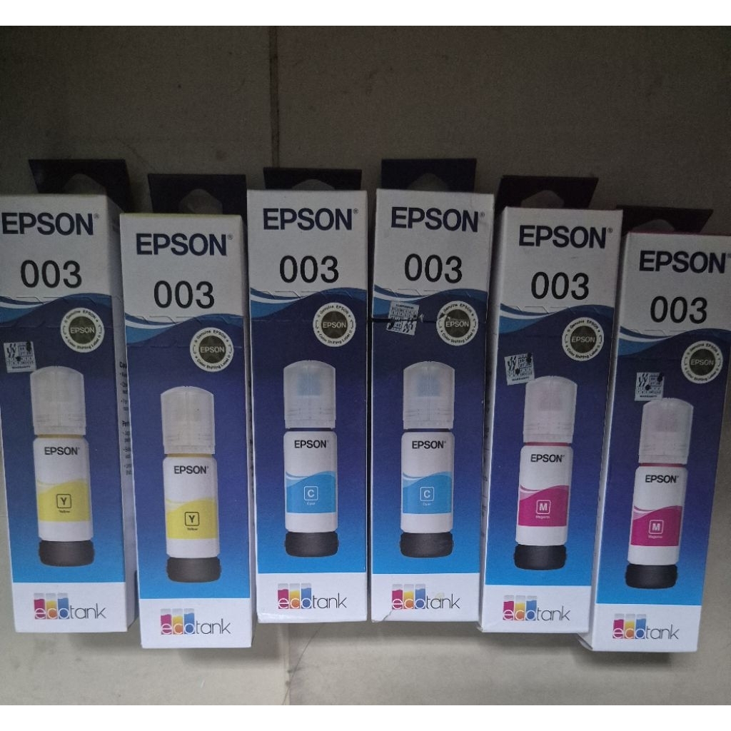 tinta epson 003 original printer l 3110 l1210