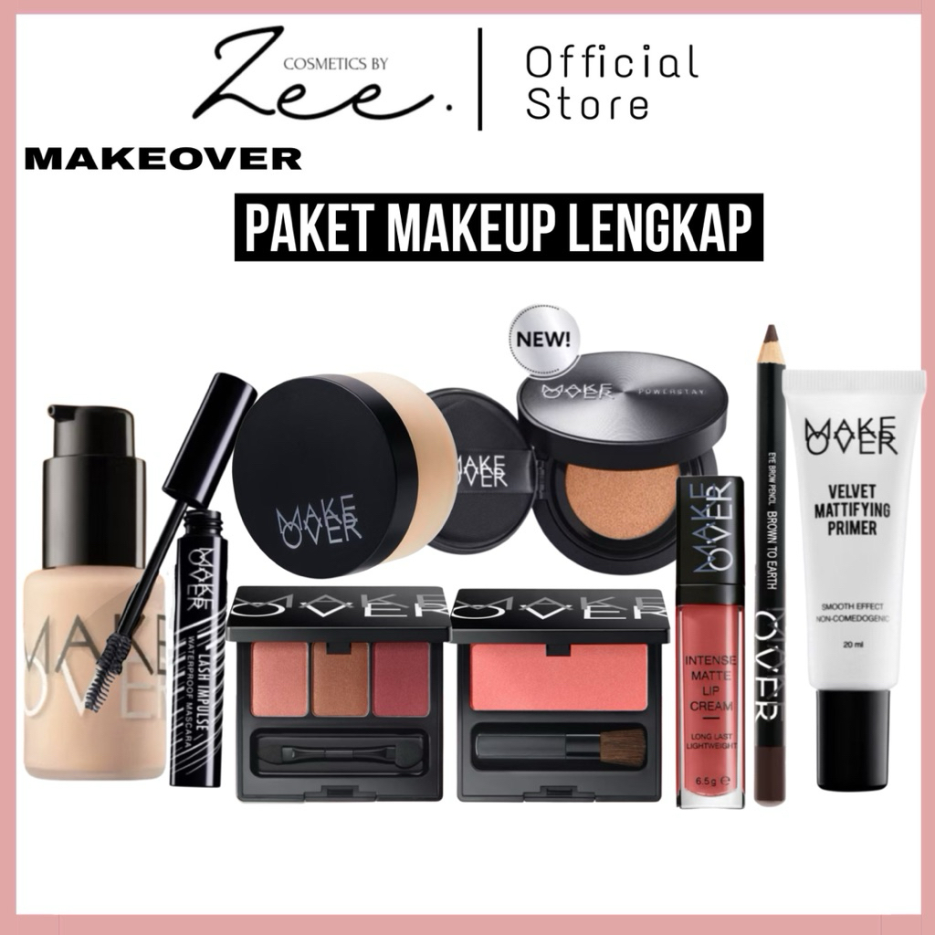 MAKE OVER Paket MAKEUP lengkap - Makeover paket seserahan paket hantaran - Original