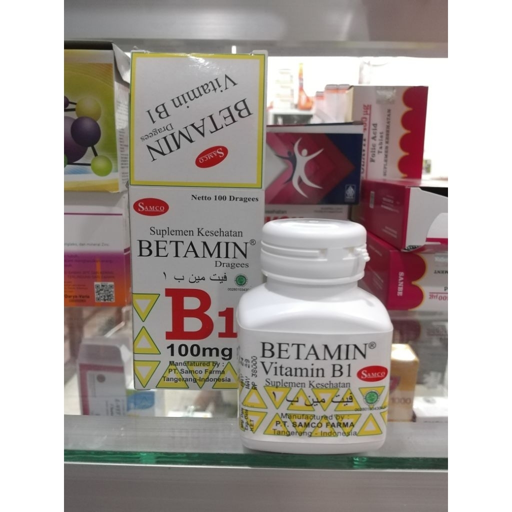 Vitamin B1 100mg Betamin Samco