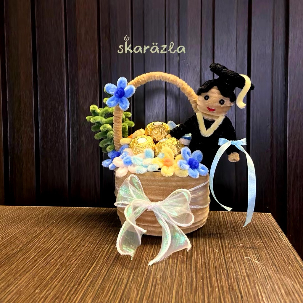 Hadiah Wisuda Cowo Cewe | Graduation Gift Cute Aesthetic | Hadiah Wisuda Murah | Buket Coklat