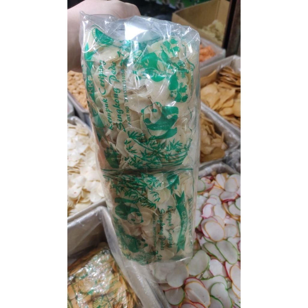 1bal Ceriping bngks KKP/KerupukKampungPanda 400gr