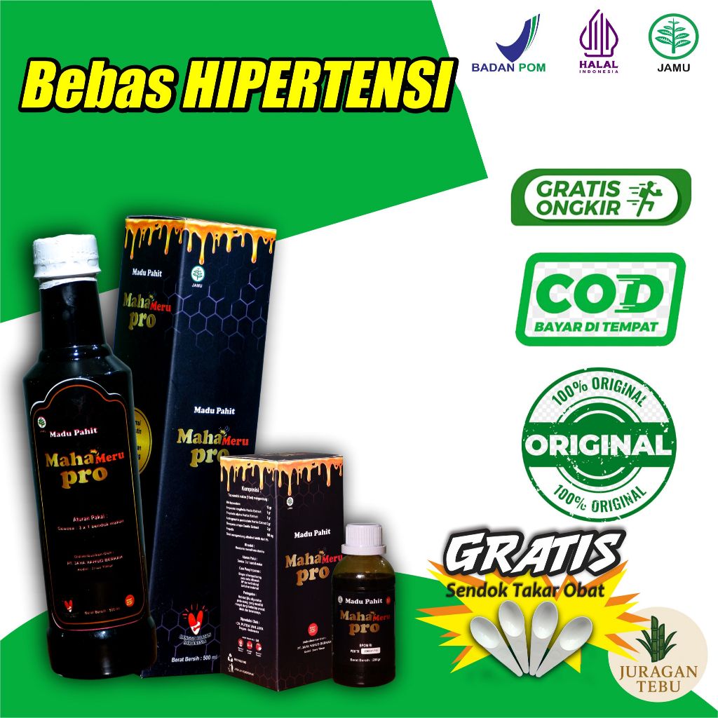 Madu Pahit Mahameru Pro Plus Propolis Original Distributor Resmi
