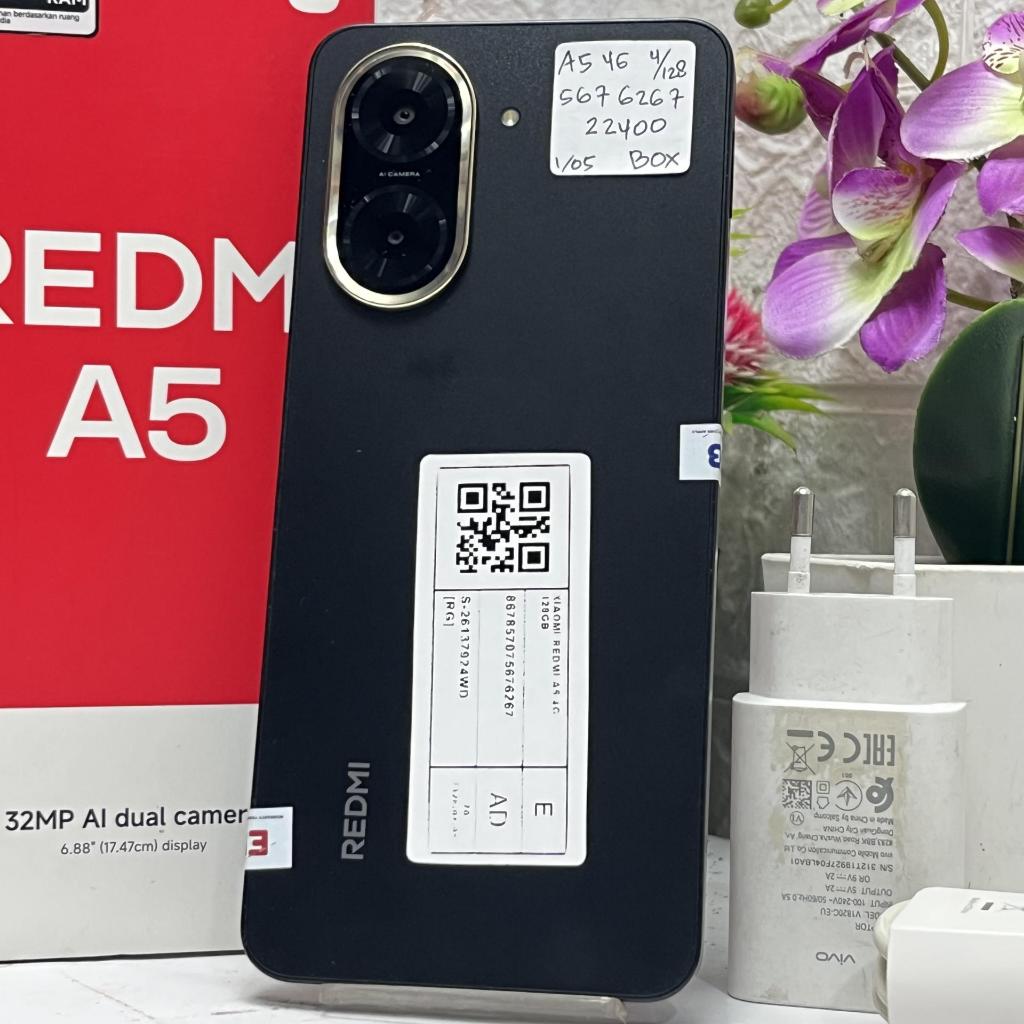 Xiaomi Redmi A5 4G 4/128GB Fullset Bekas Second Original