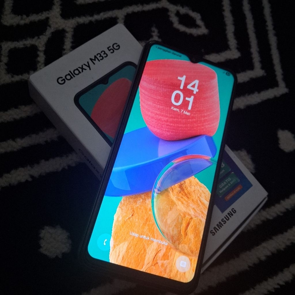 Samsung M33 5G Ram 8GB/128GB mulus fullset