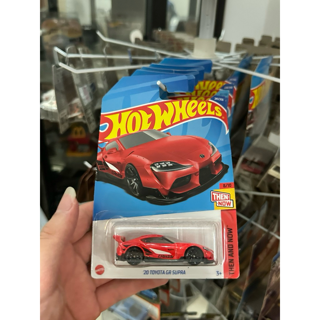 hotwheels toyota gr supra mk5 supra merah