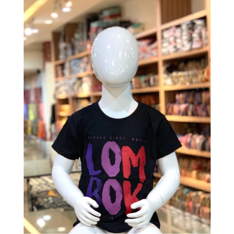 Kaos Sasaku - Lombok Warna Anak