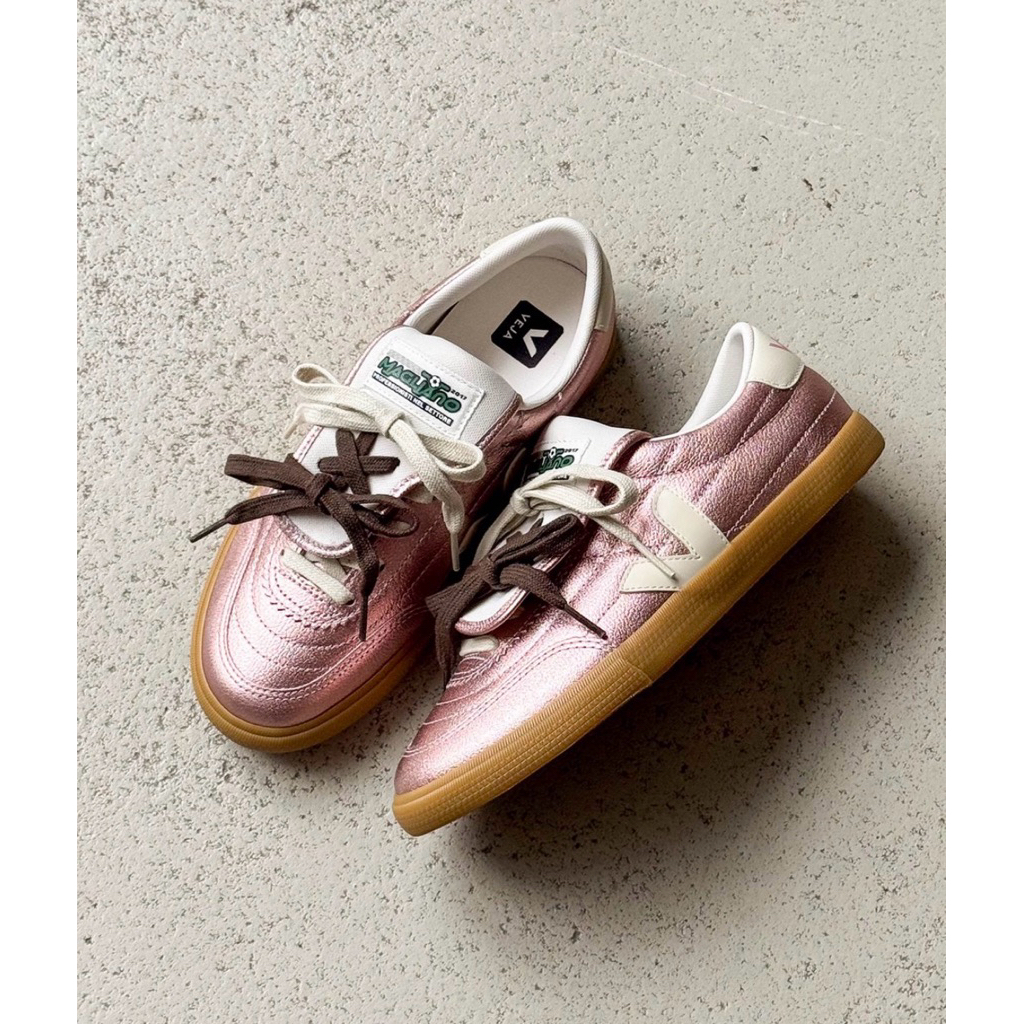 VEJA PANENKA LEATHER PINK NACER ORIGINAL