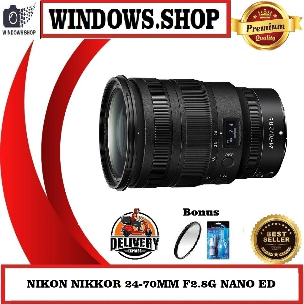 NIKON NIKKOR 24-70MM F2.8G NANO ED