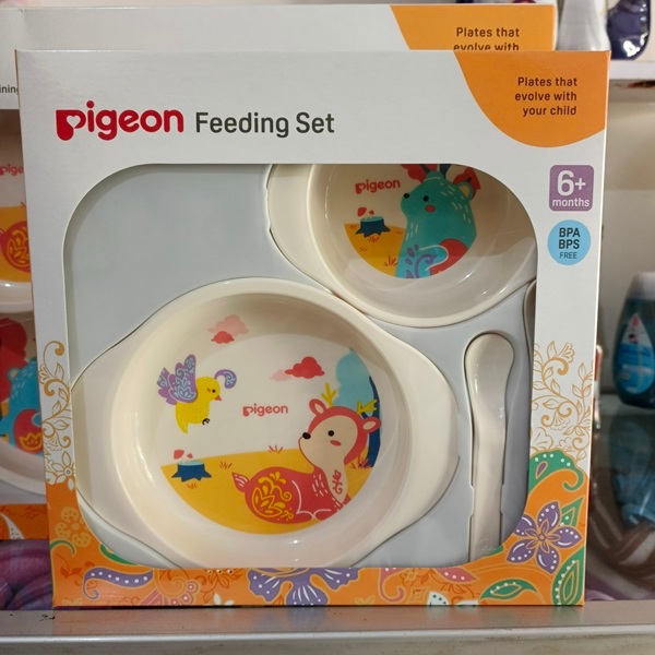 Pigeon Feeding Set / Perlengkapan Makan Bayi