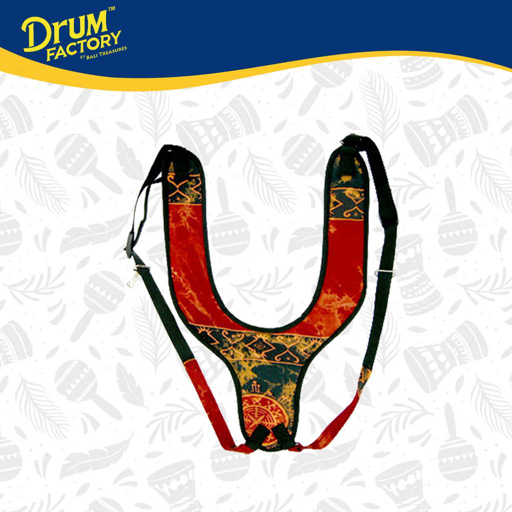 Tali Strap Djembe Alat Musik Perkusi Tradisional Tali Bahu Djembe Drum Tangan