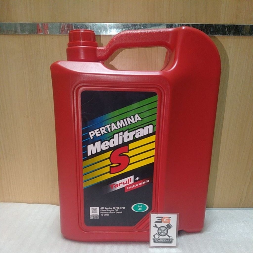 OLI MOBIL MEDITRAN S 10L SEA 40 PERTAMINA