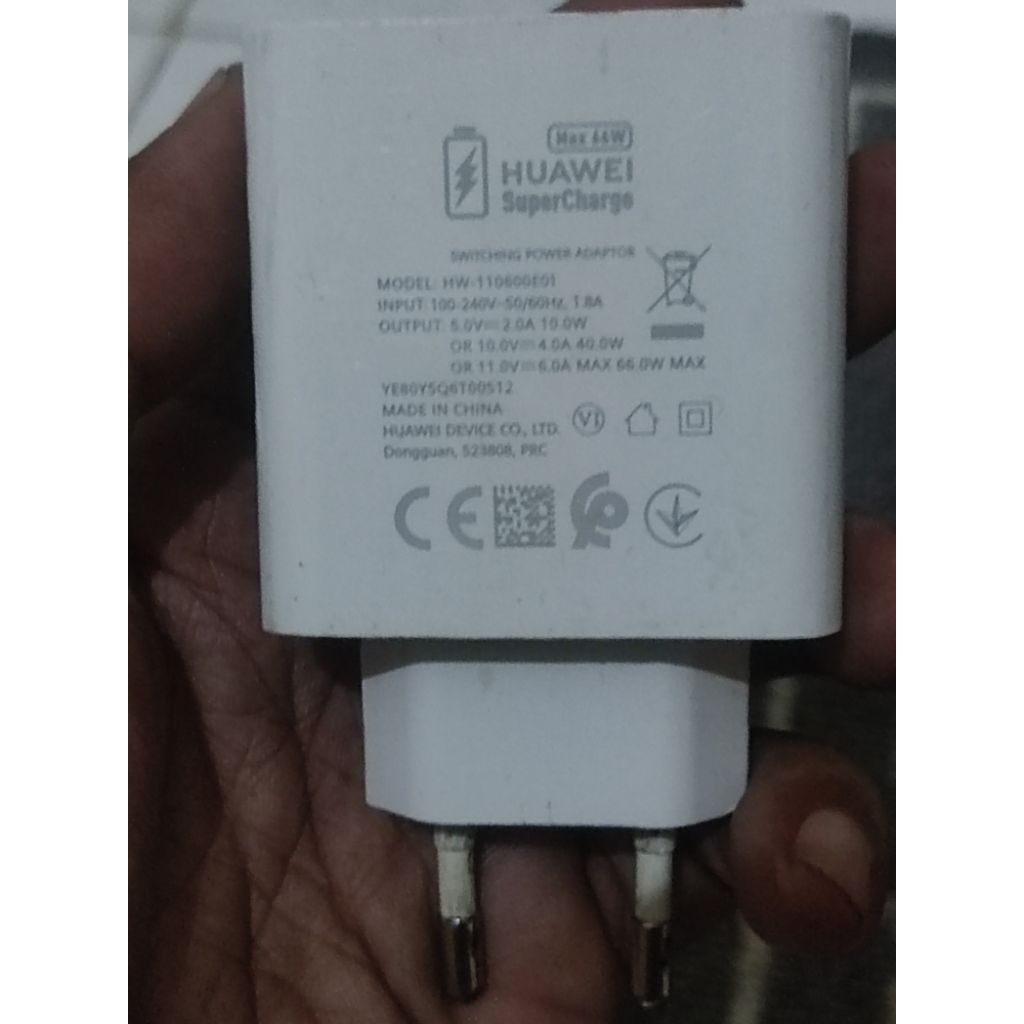 Adaptor Huawei 66w