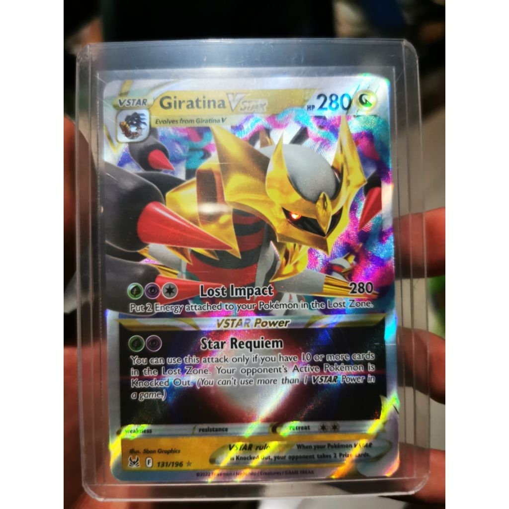 giratina vstar 131/196 english