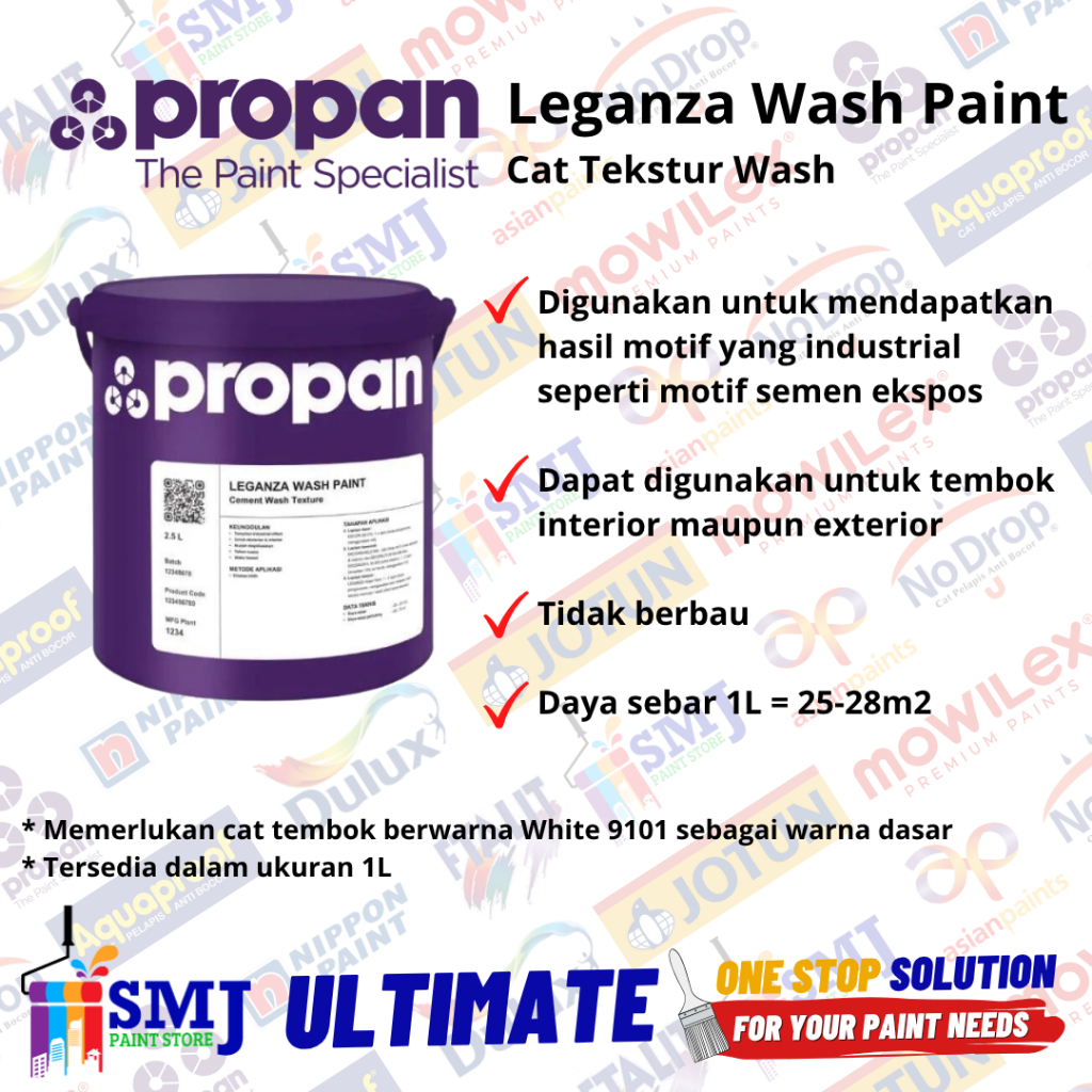 CAT PROPAN LEGANZA WASH PAINT 2,5 LT