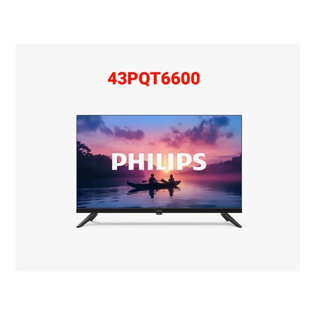LED PHILIPS 43PQT6600 TV QLED PINTAR 6600 SERIES 43INCH