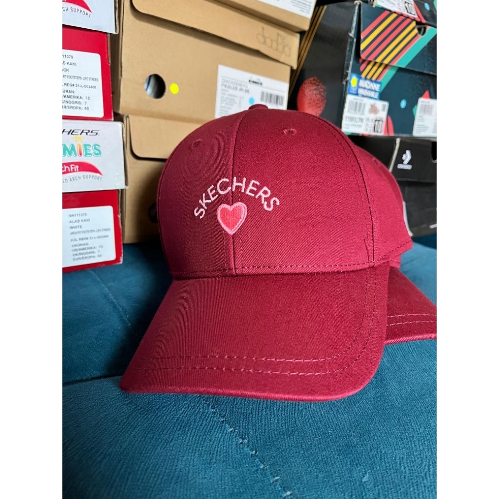TOPI SKECHERS SKE WOMEN CAP PINK Original Sport Station