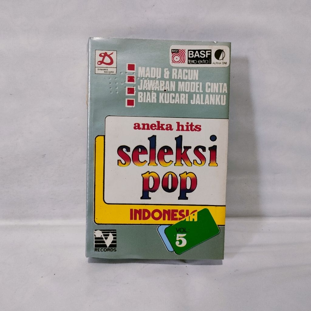 Kaset Pita Aneka Hit Seleksi Pop Indonesia Vol.5