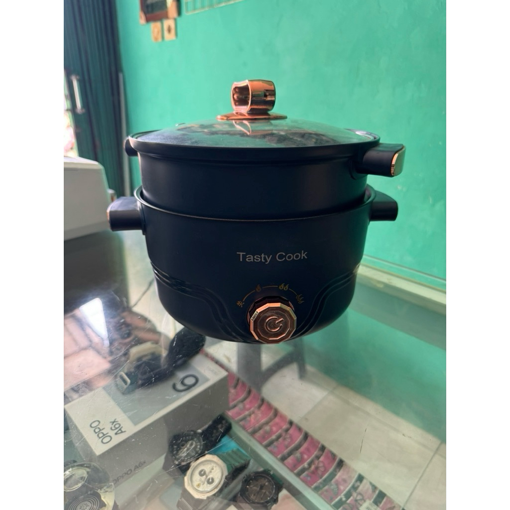 PANCI LISTRIK MULTI FUNGSI 3 IN 1 TASTY COOK