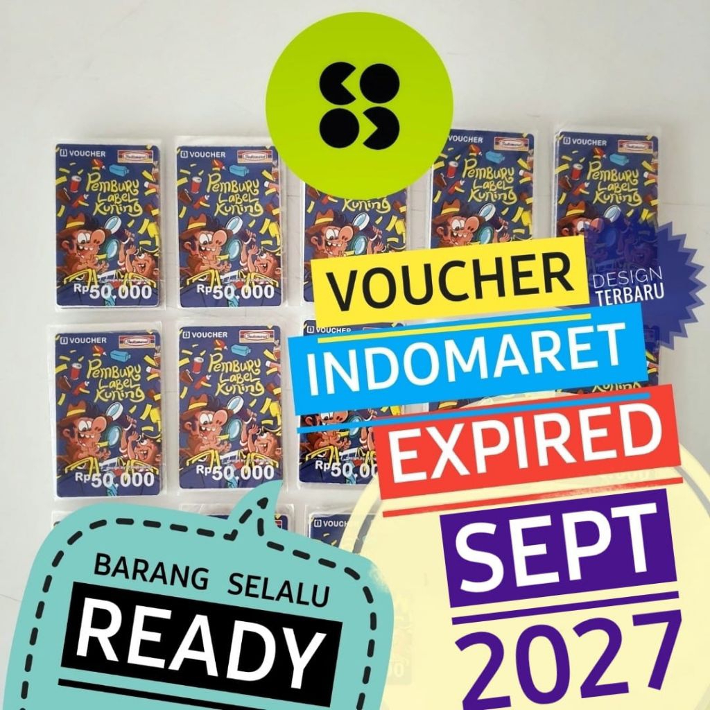 Voucher INDOMARET 50RB 50000 IDM Belanja Murah