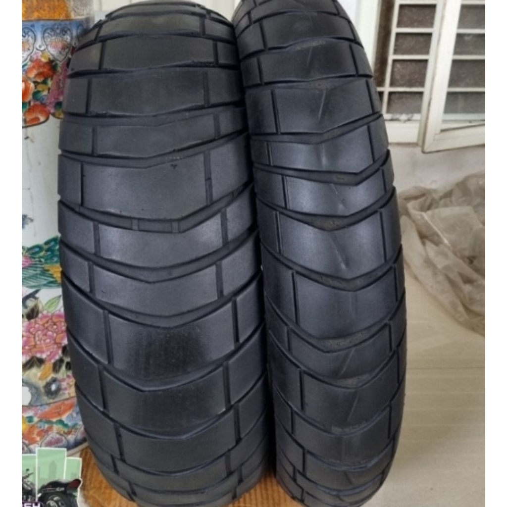 Ban Luar Tubeles Uk 170/70 Ring 17 120/70 17 Merk Metzeler Karo Second Copotan