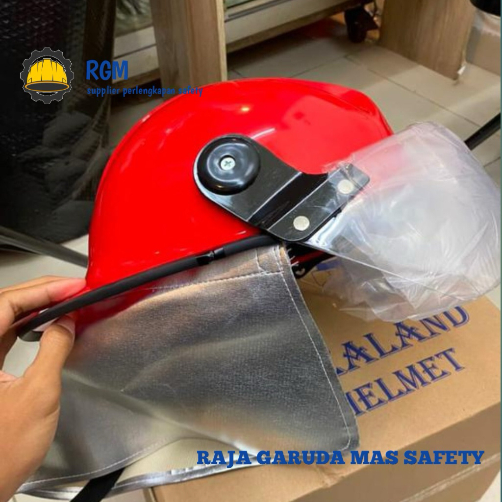 HELM PEMADAM KEBAKARAN MERK JHI/ HELM SAFETY PEMADAM/ HELM PEMADAM BERKUALITAS