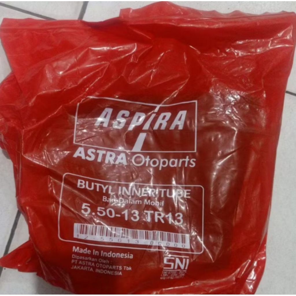 ban dalam mobil ring 13 aspira asli 100%