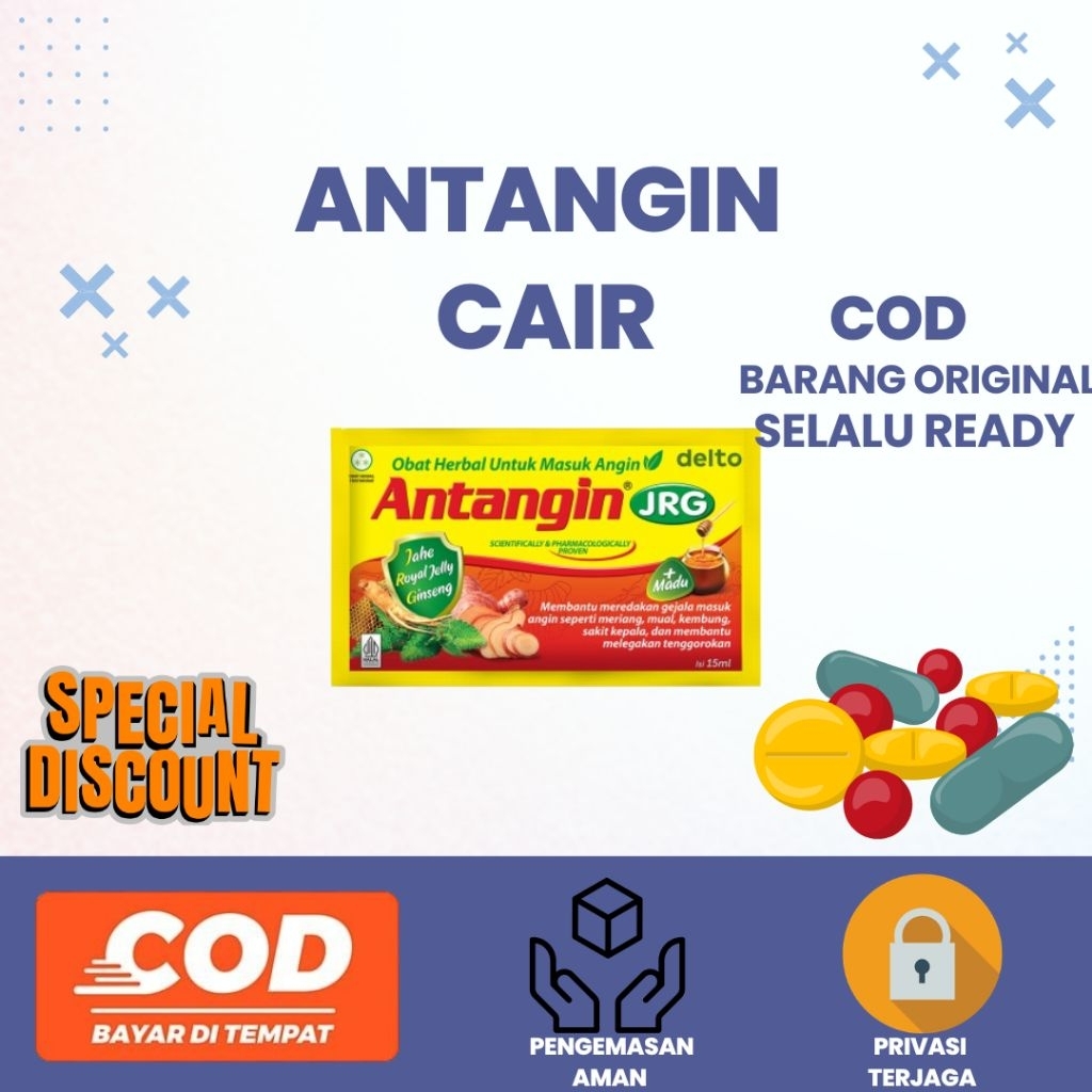Antangin cair & Antangin Tablet