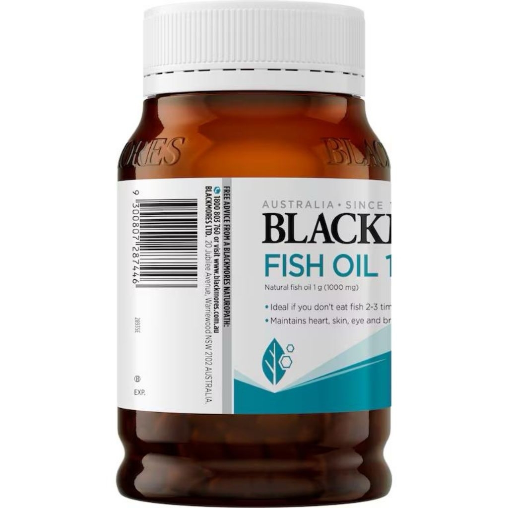 200 PACK Blackmores Fish Oil 1000mg Omega-3