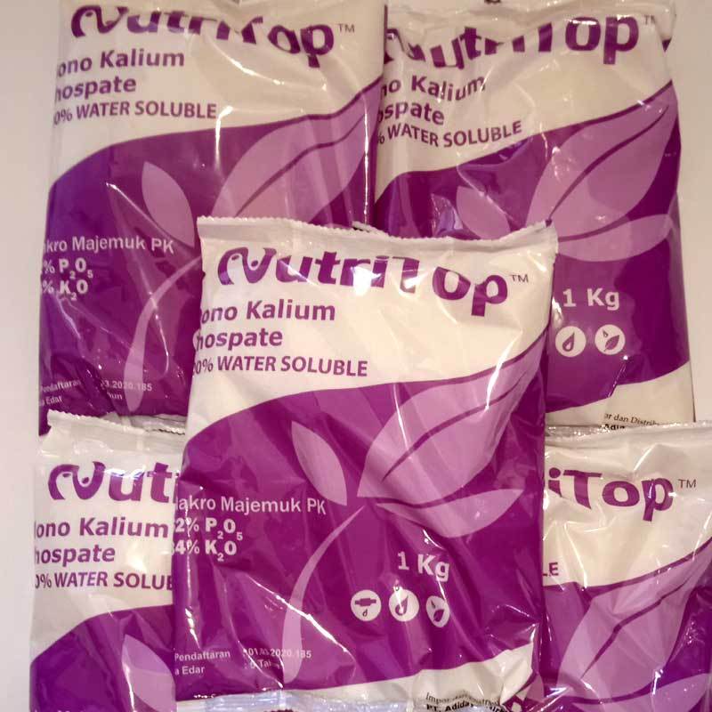 [NutriTop] PUPUK MONO KALIUM PHOSPAT MKP/ KH2PO4 ORI 1 KG