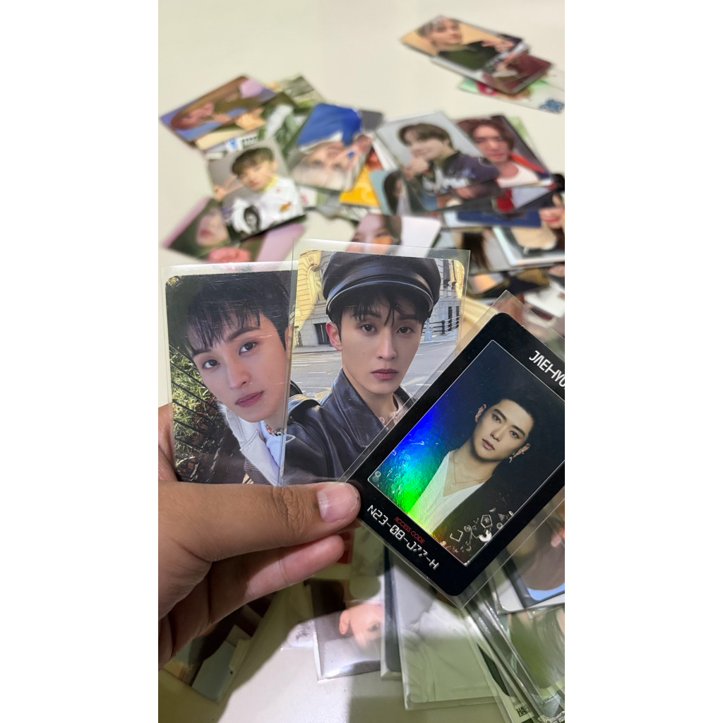 want to sell wts ac access card arrival pc murah underprice photocard jaehyun resonance album past v