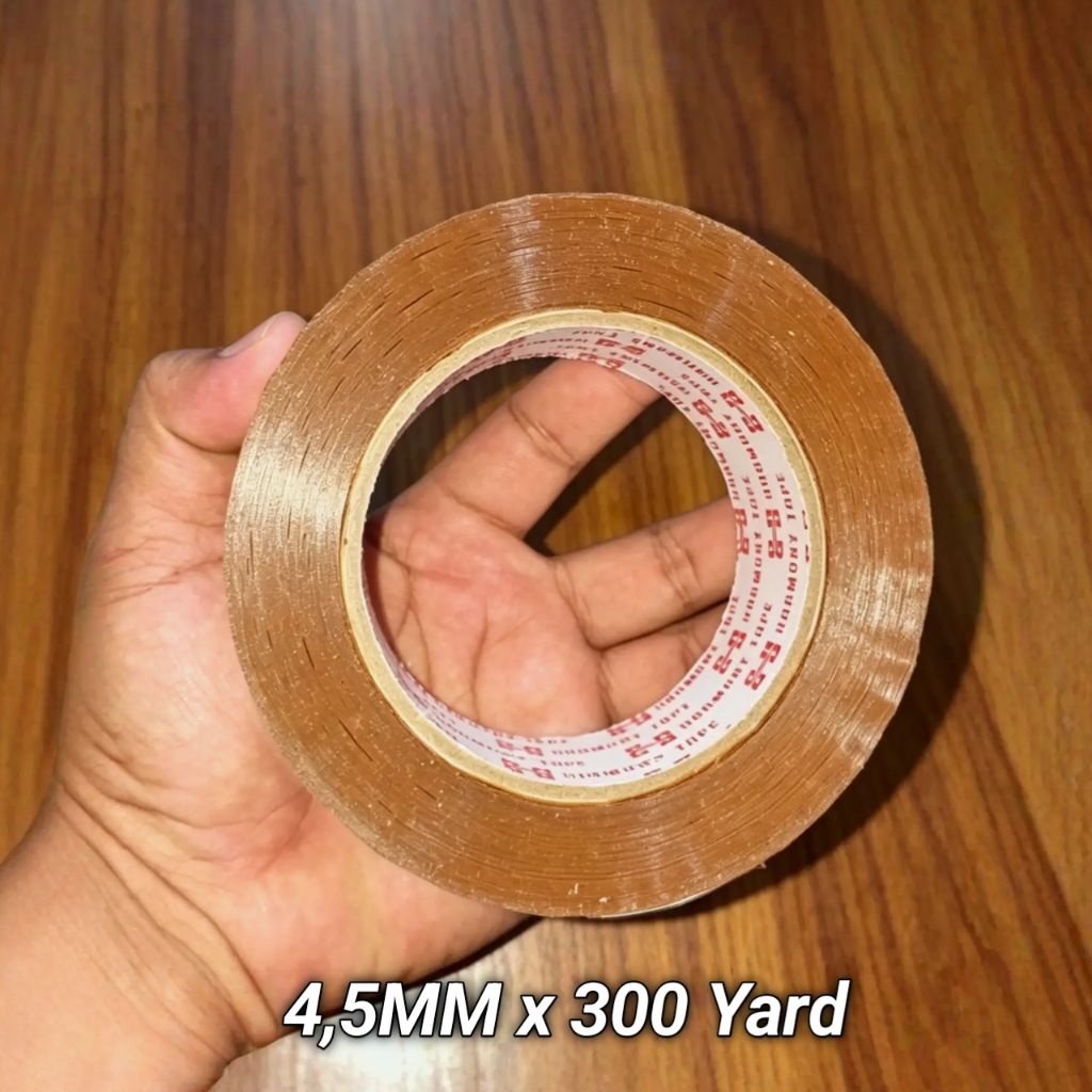 Lakban Coklat 4,5MM x 300 Yard SUPER JOSSS