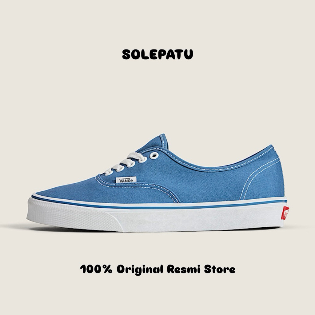 VANS CLASSIC AUTHENTIC NAVY (ORIGINAL RESMI)